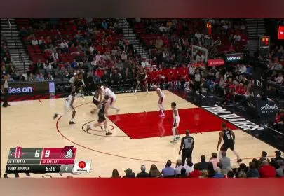 妥妥的天赋 夏普飞天遁地单臂炸扣